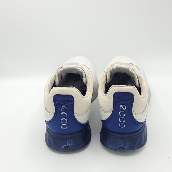 ECCO  Golf D-Three Boa white blue men's size 42  9 us - Picture 6 of 9